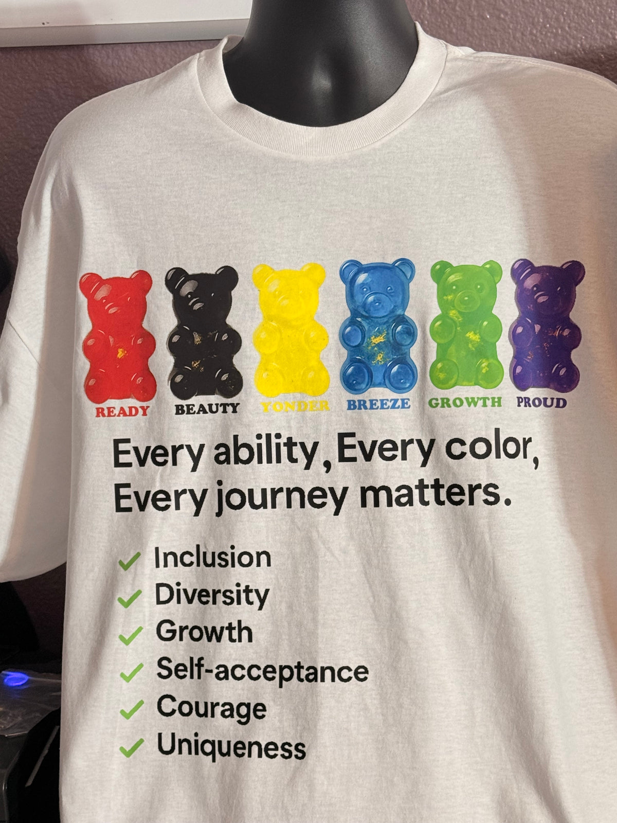 NayBears™ Inclusion & Diversity Inspirational T-Shirt