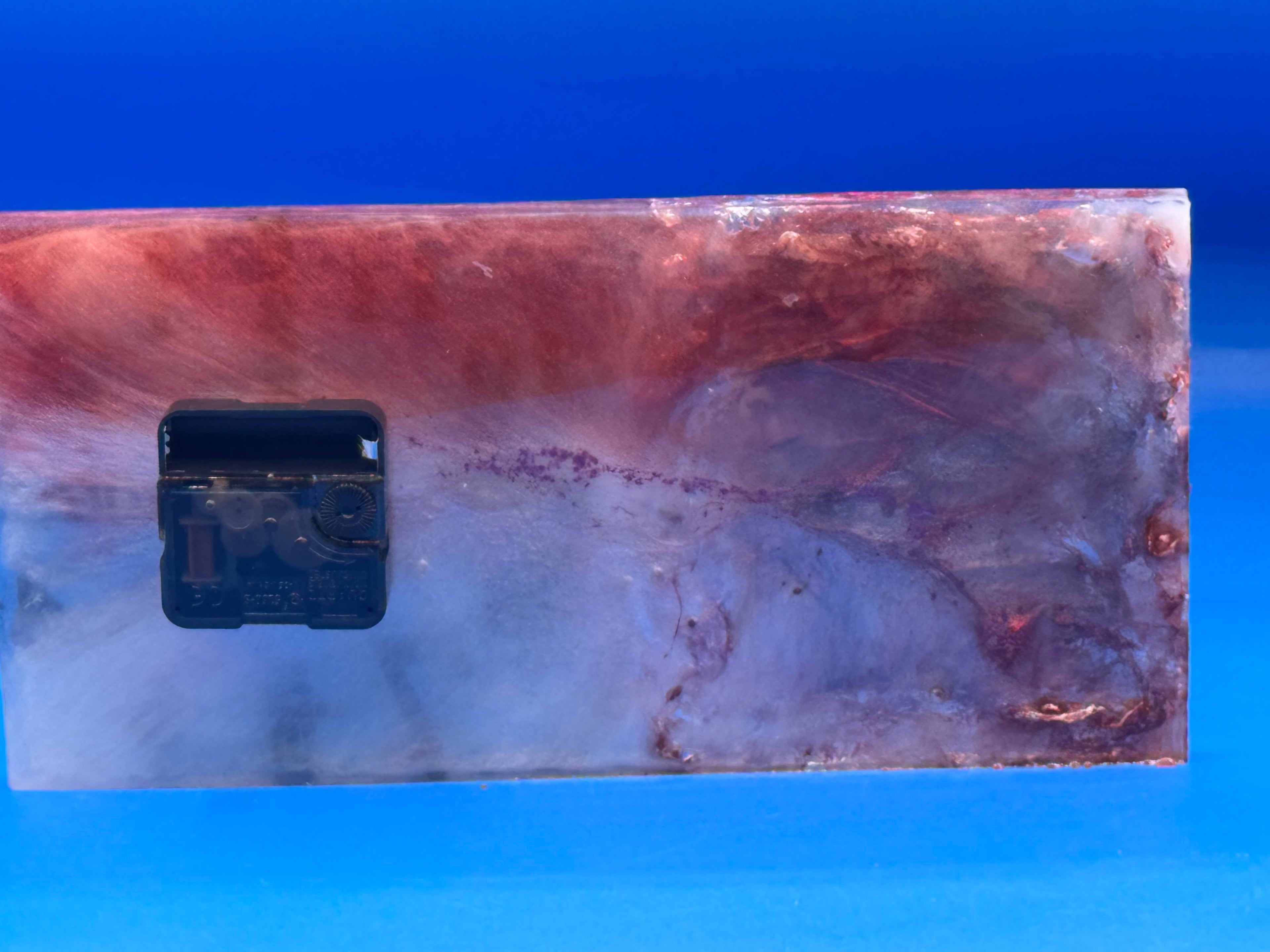 Custom Resin Photo Clock