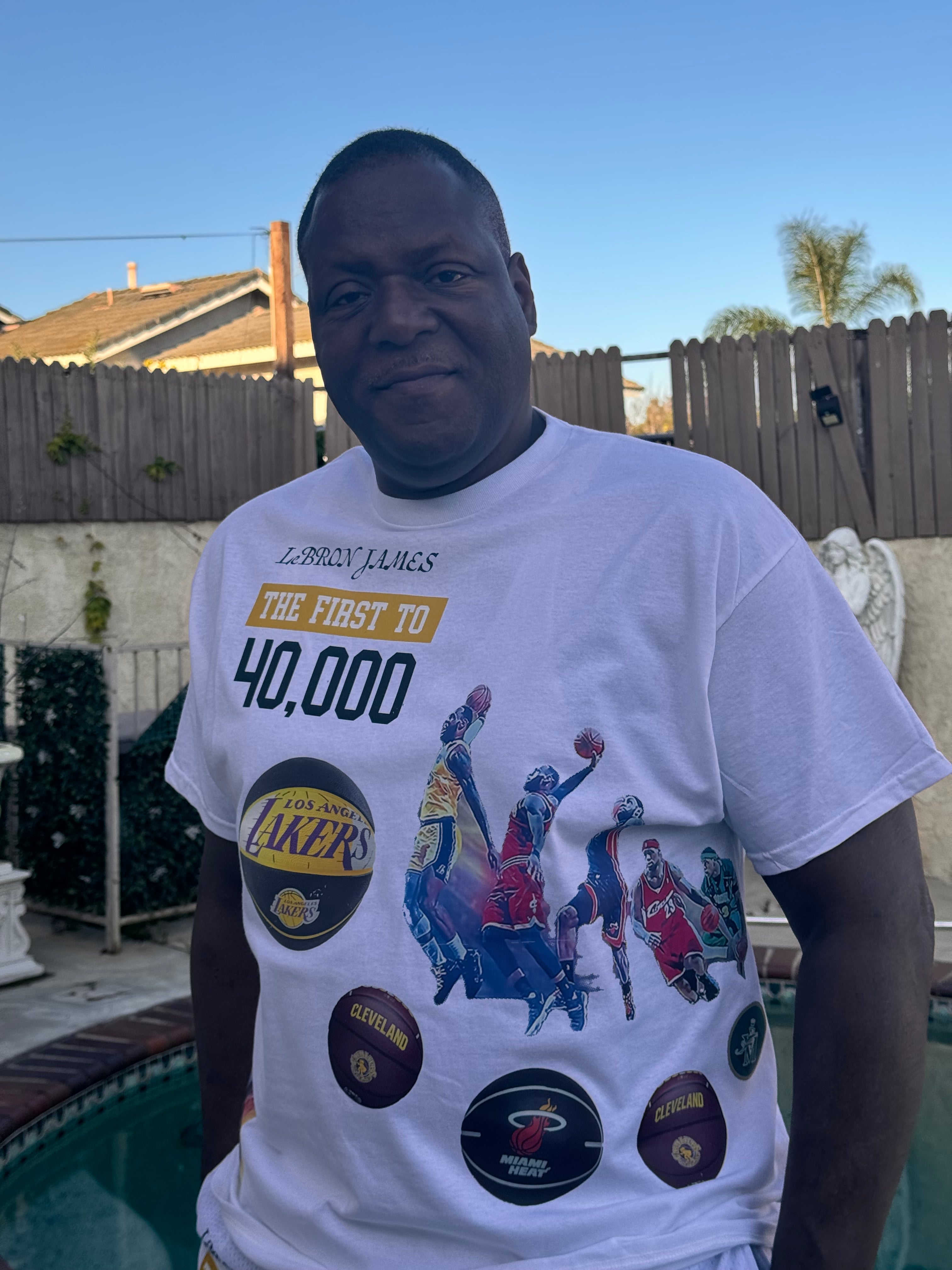 LeBron James “First to 40,000” Tribute Set – Limited Edition Two-Piece Outfit