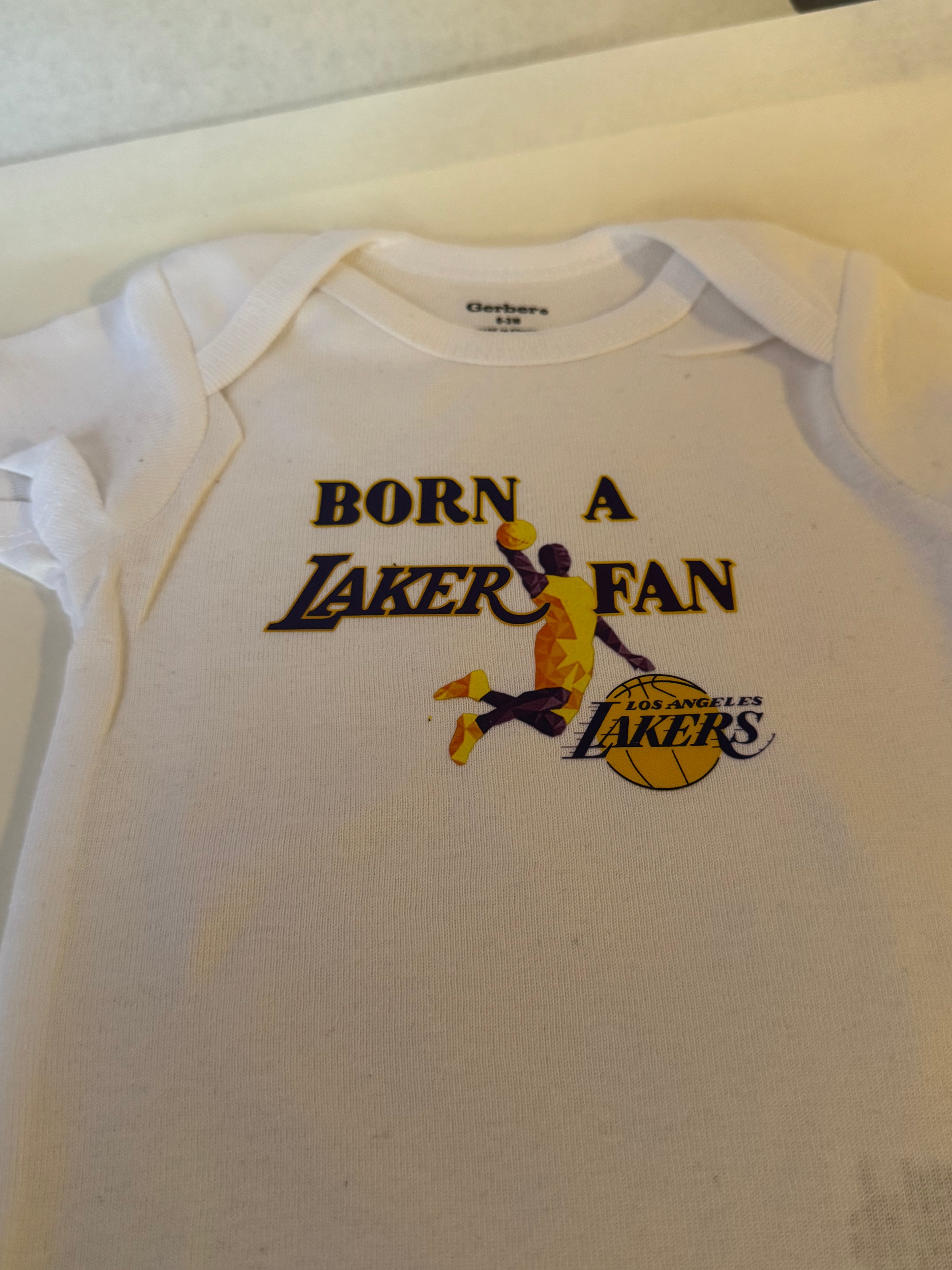 Born a Laker Fan