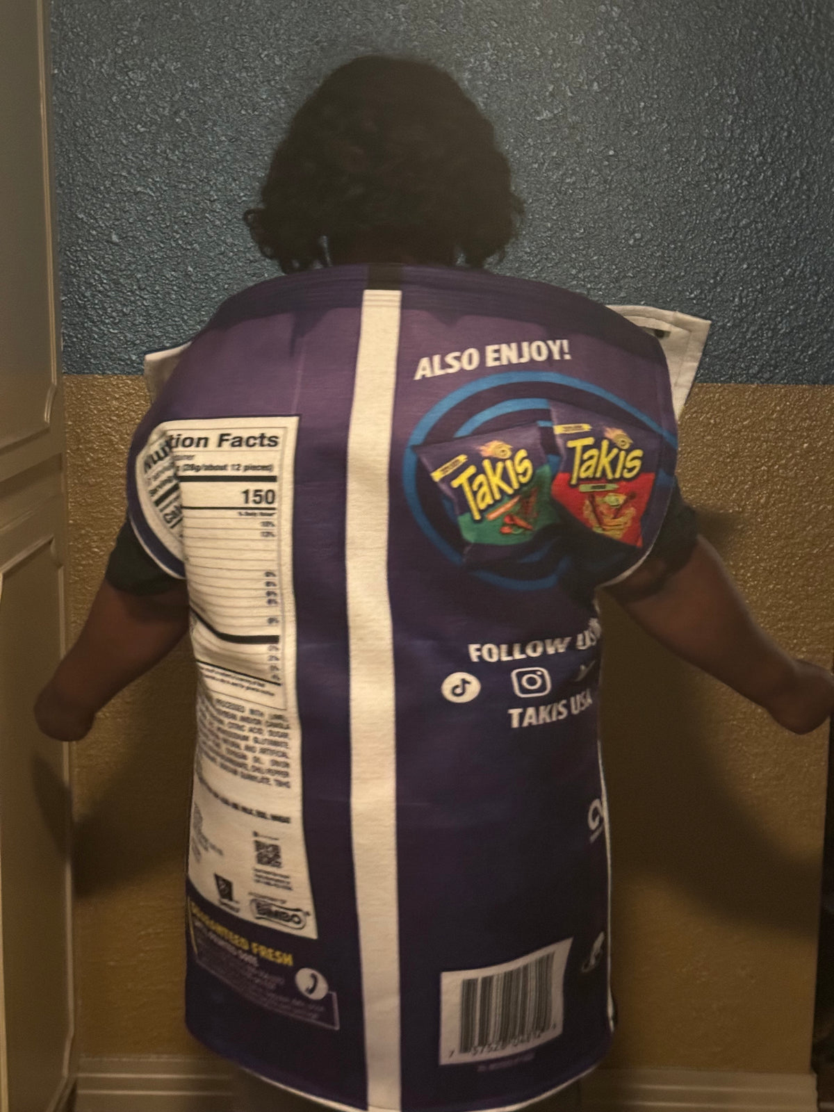 Blue Heat Takis Costume – One Size Fits Most Adults