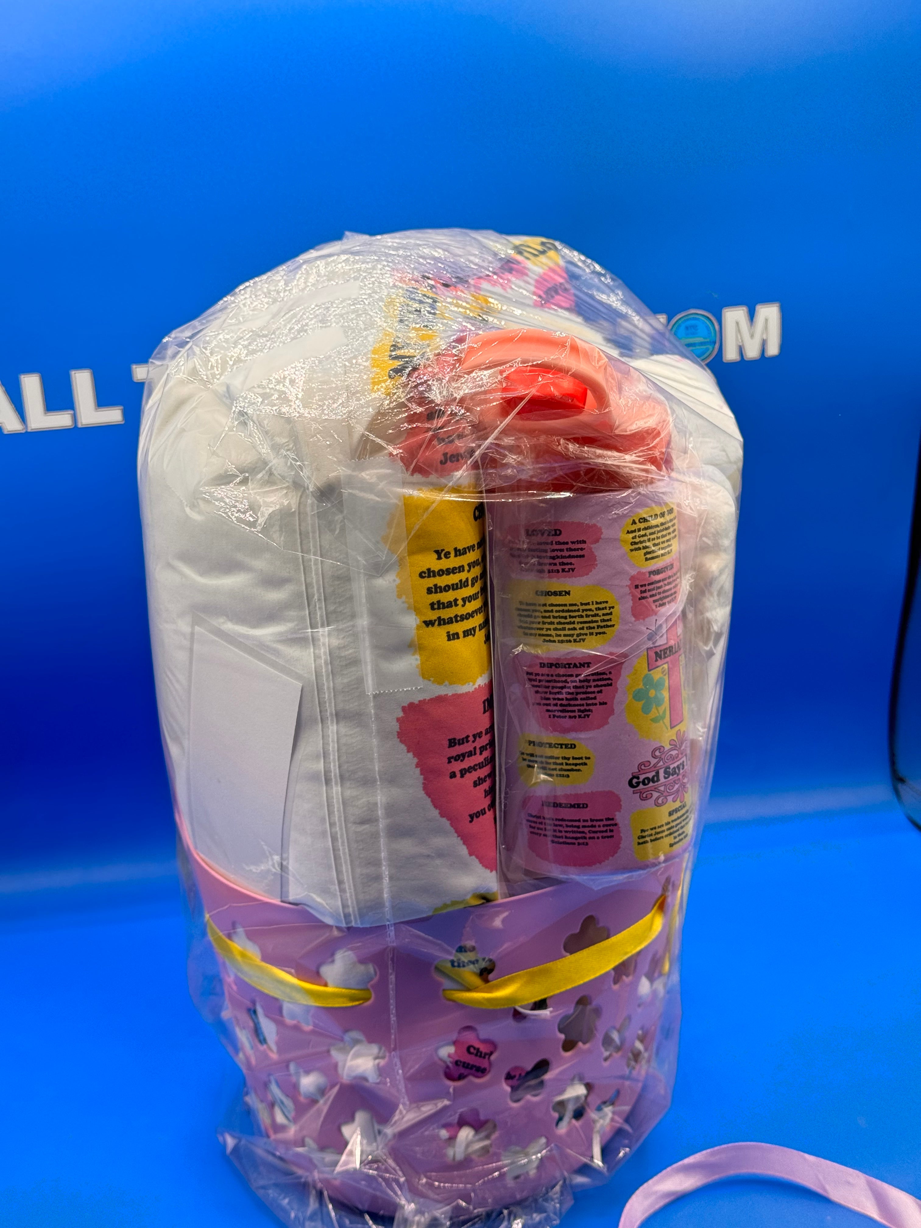 Faith-Filled Easter Basket with Plush Lamb | “Lamb of God” Gift Set