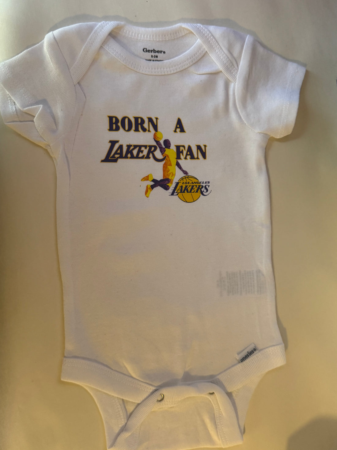 Born a Laker Fan