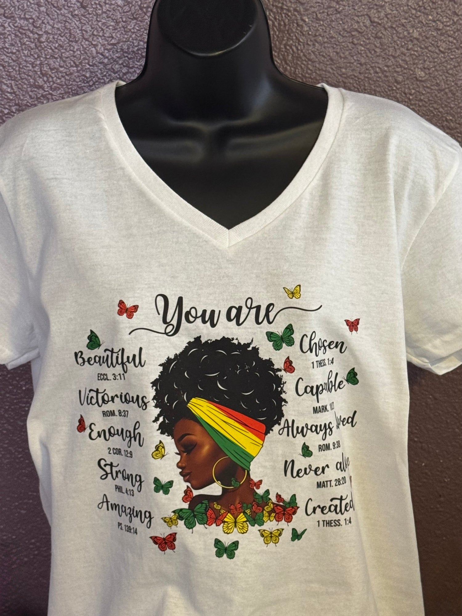 “You Are” Butterfly Affirmation Tee