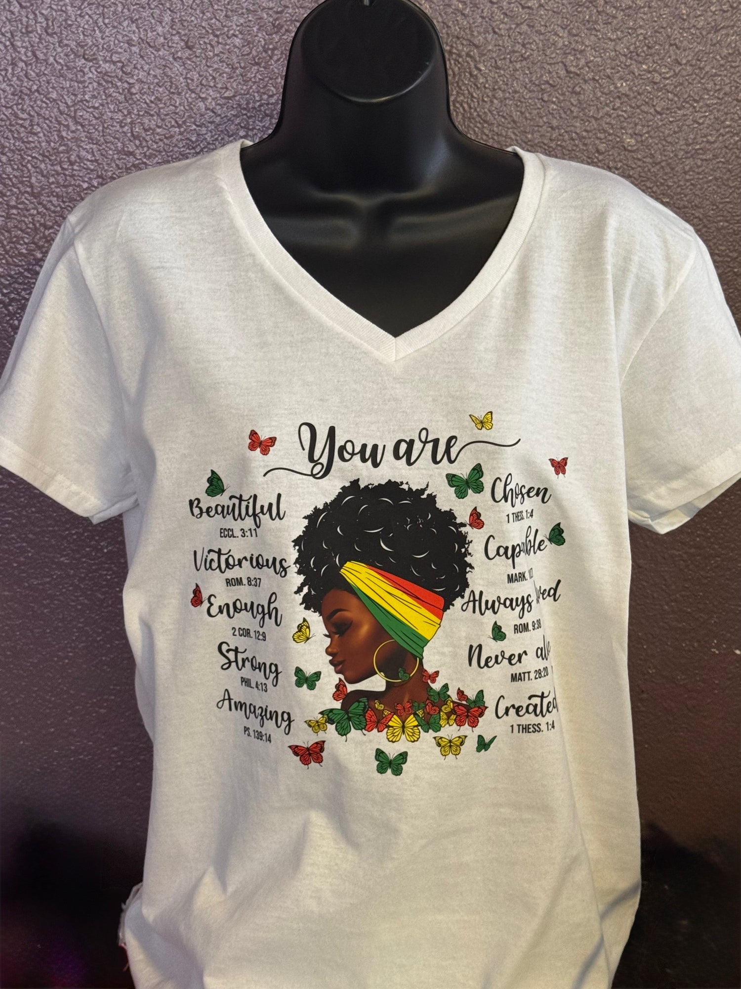 “You Are” Butterfly Affirmation Tee