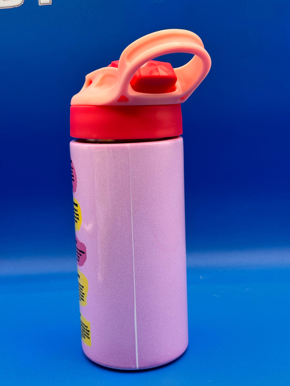 12 oz. Kids My Affirmation Water Bottle/Sippy Cup Kids Tumbler