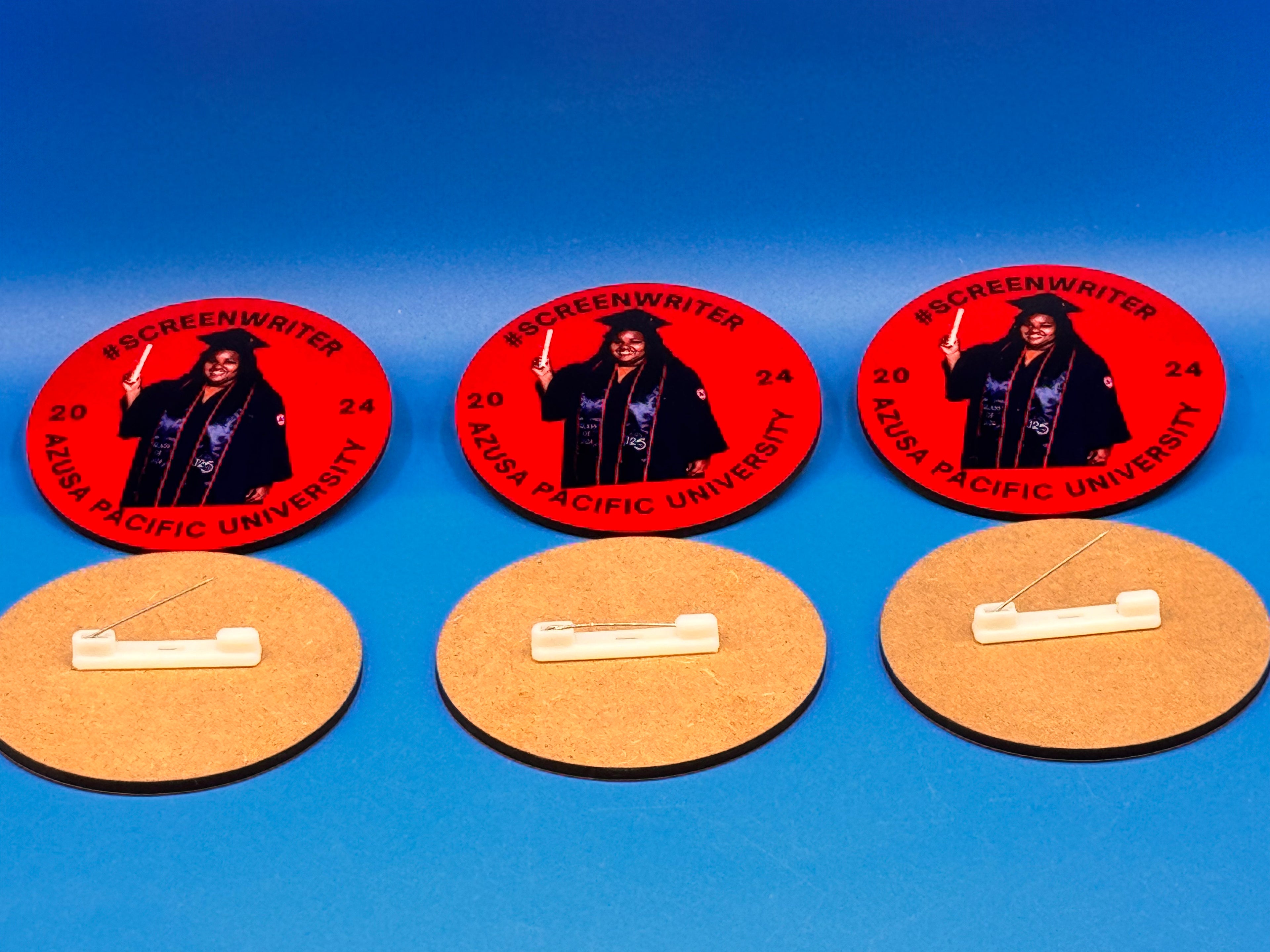 Graduation Button