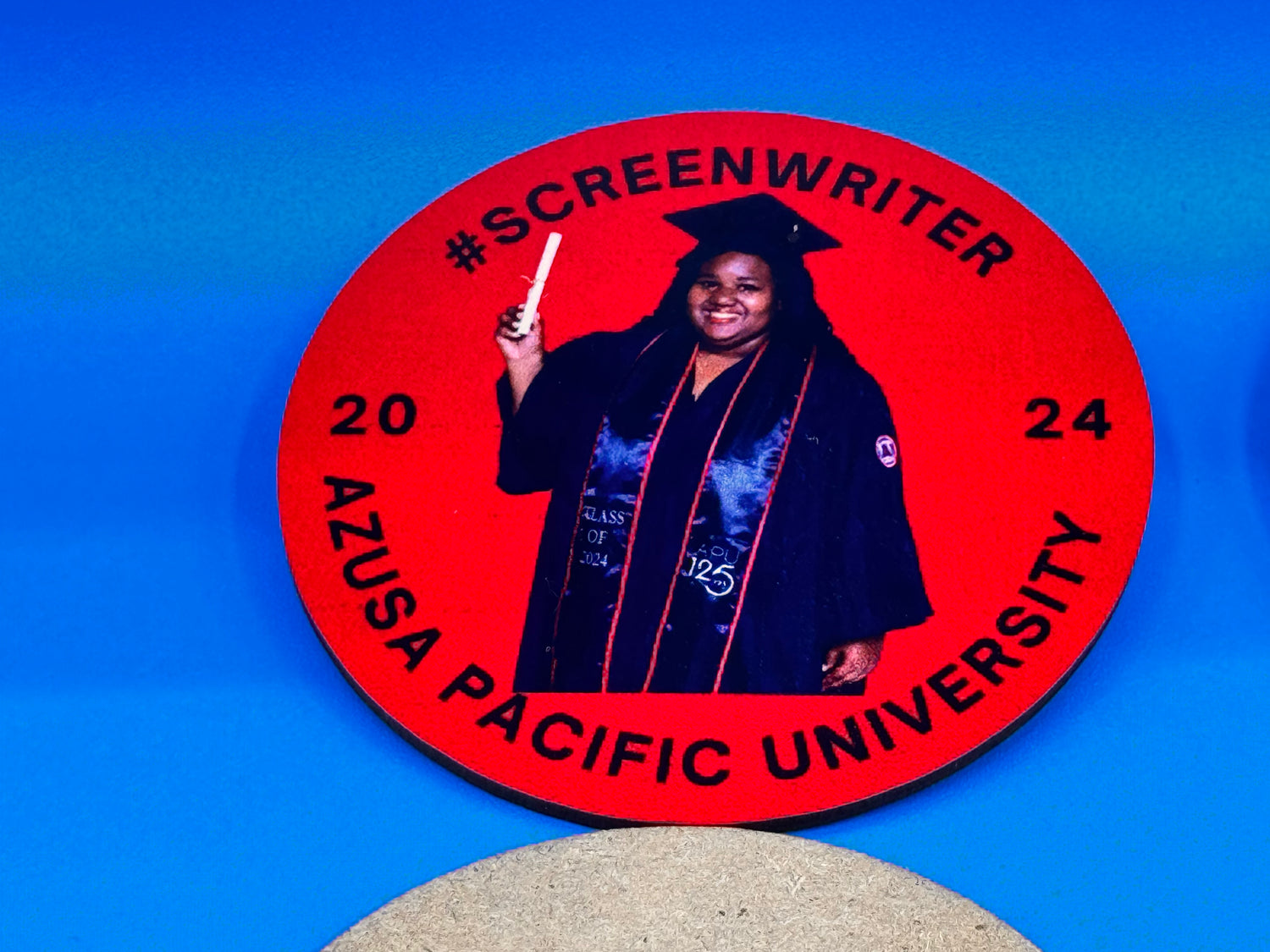 Graduation Button