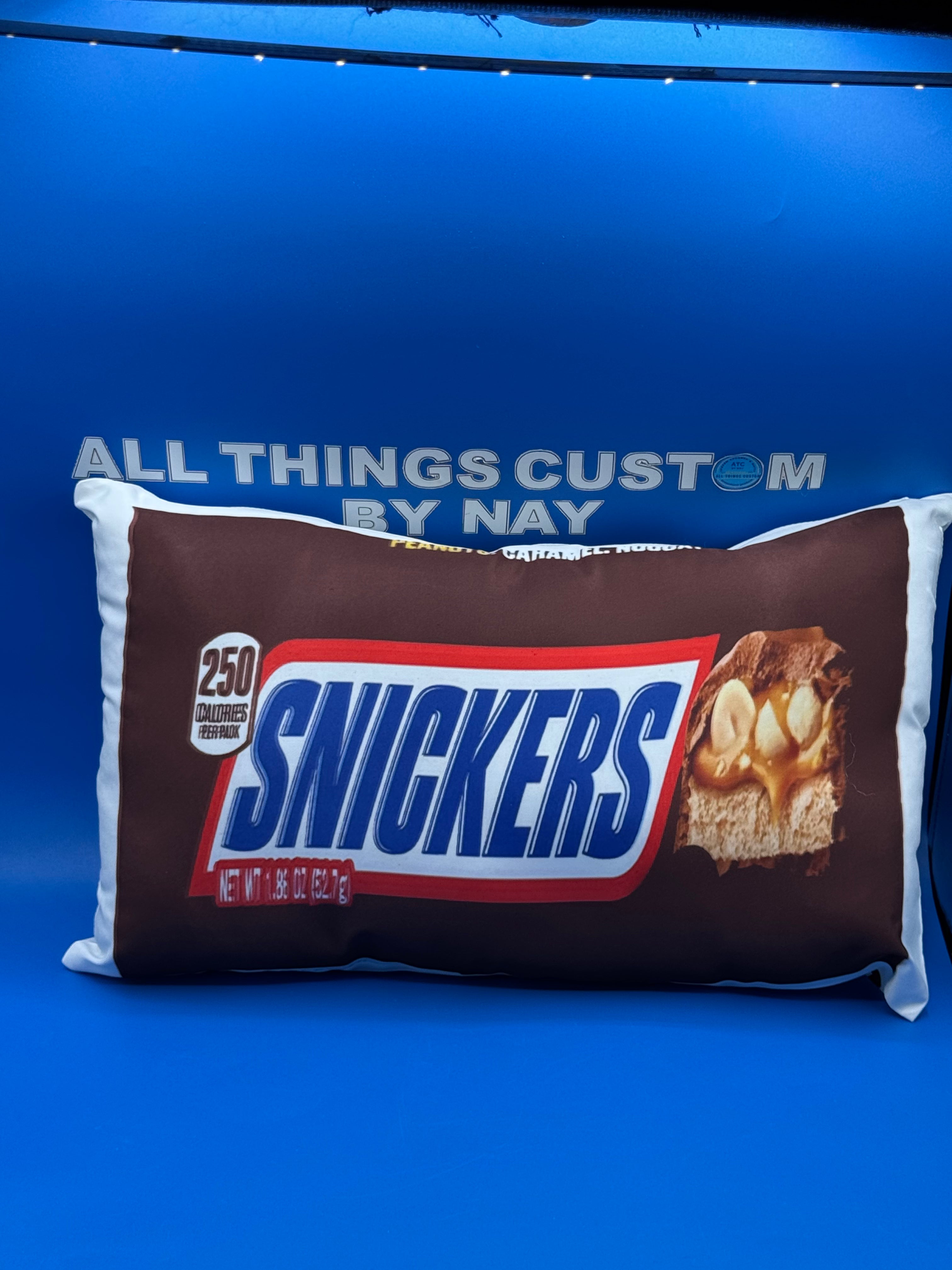 Snickers Pillow