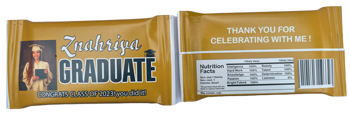 Graduation Candy Bar Wrappers