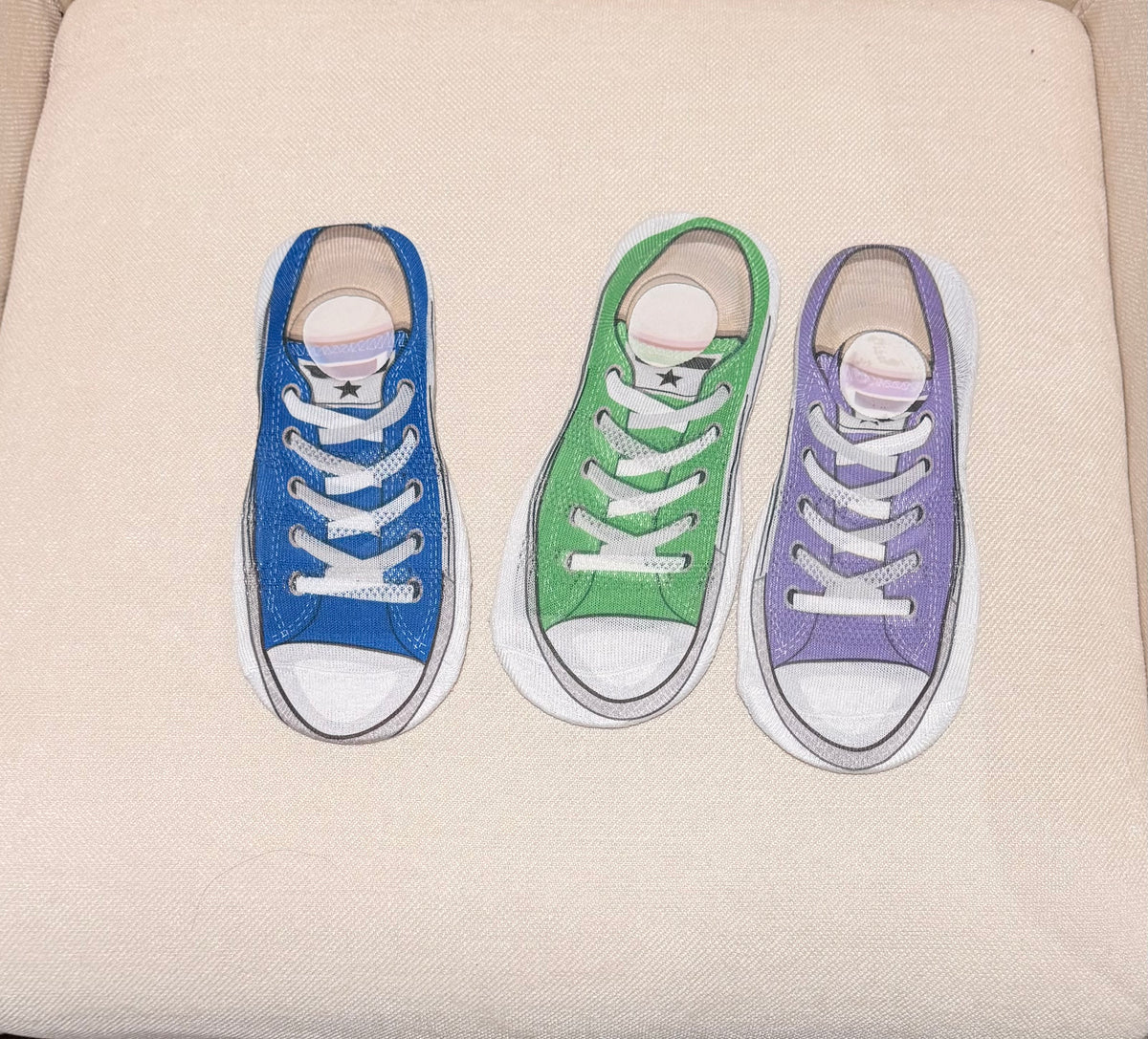 Converse Inspired Ankle Socks