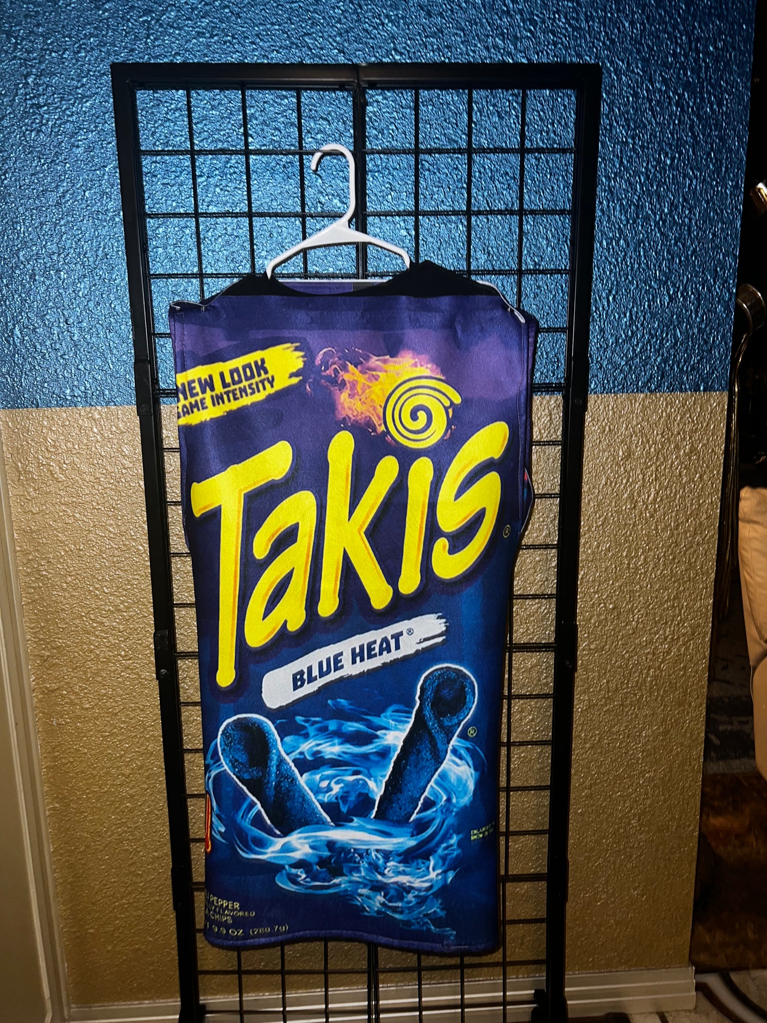 Blue Heat Takis Costume – One Size Fits Most Children