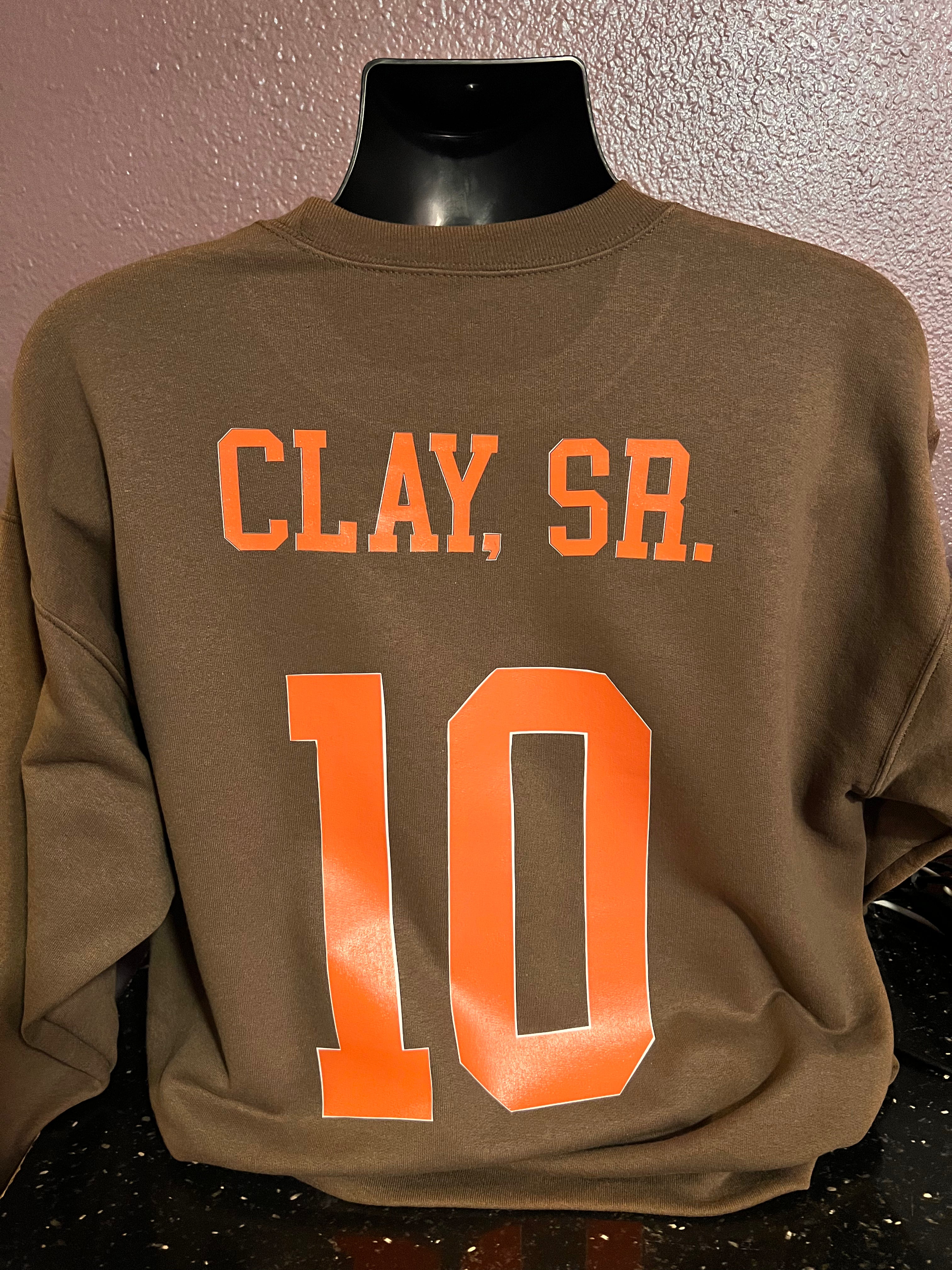 Custom Sweatshirt/Jersey (Cleveland Browns)