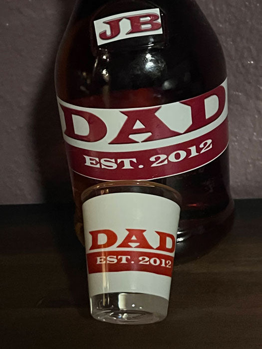 Shot Glass with Custom Design