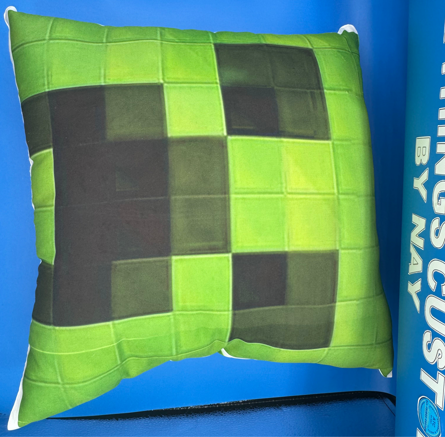 Creepin’ Comfort Pillow – Fan-Favorite Blocky Design