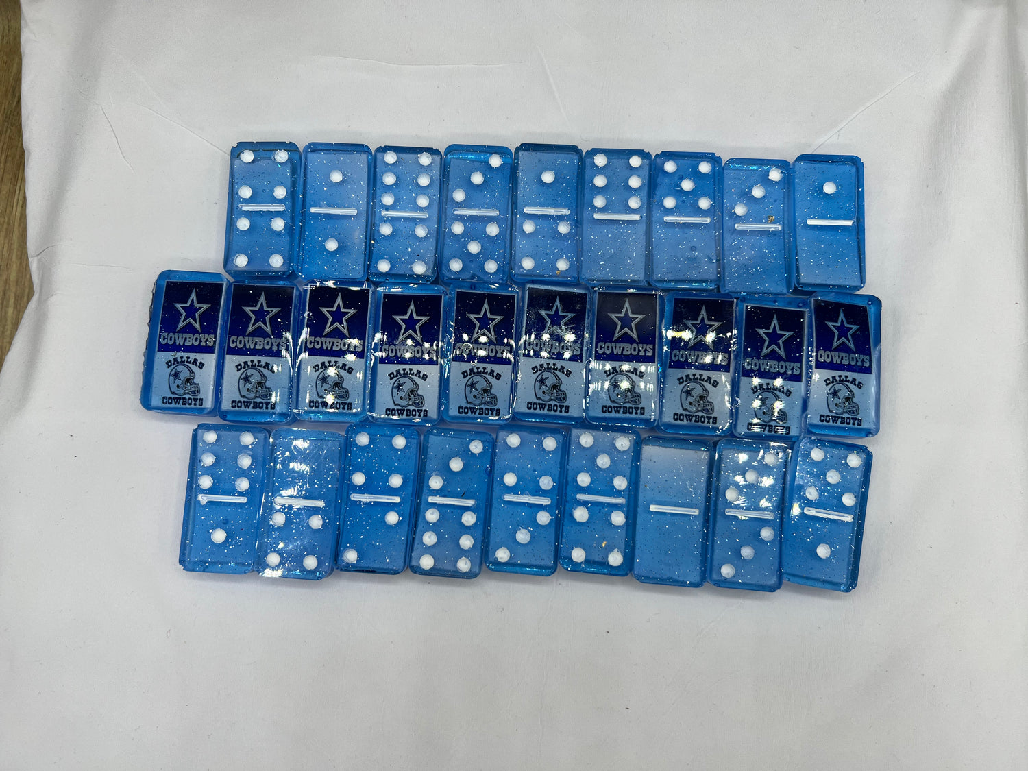 Dominoes With Dallas Cowboys Custom Design