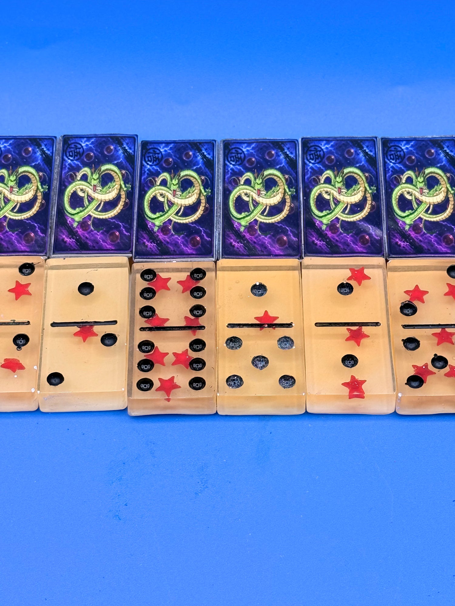 Dragon Ball Z Inspired Custom Domino Set