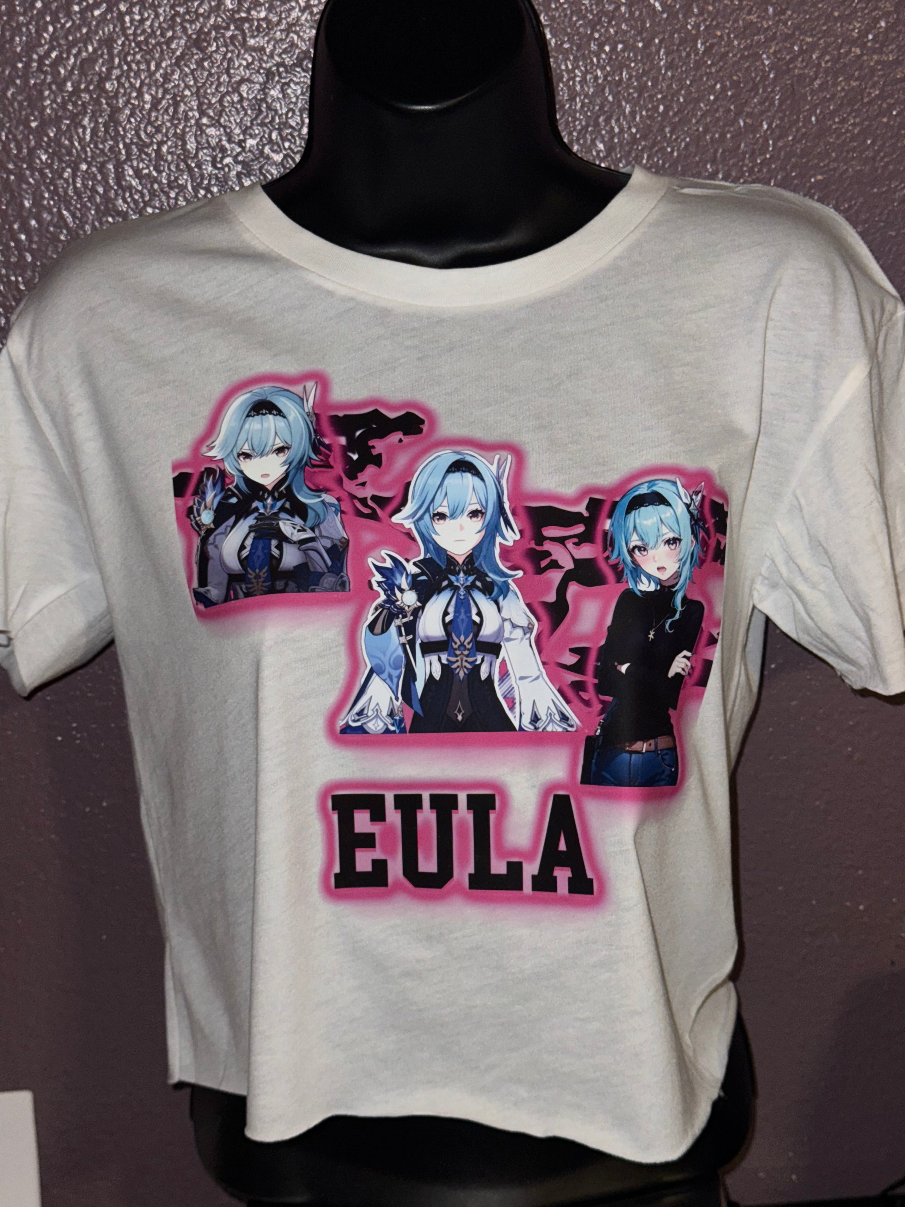 Eula from Genshin Impact Graphic Crop Top T-Shirt