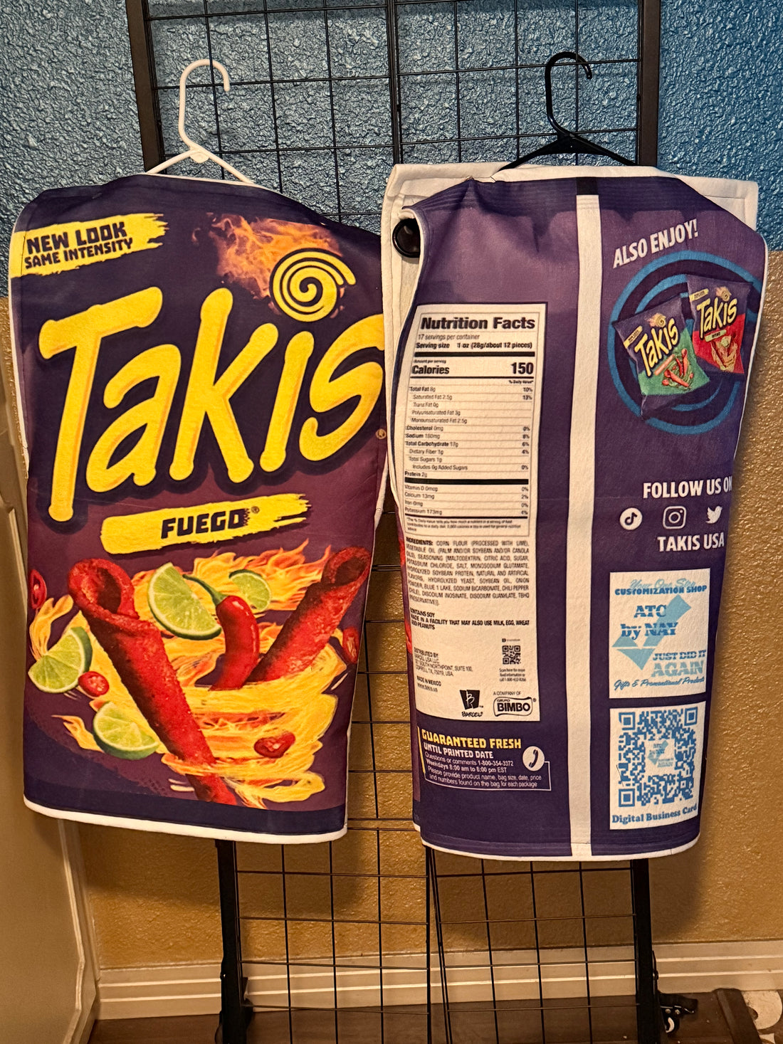 Takis fuego Costume One size Fits Most Adults