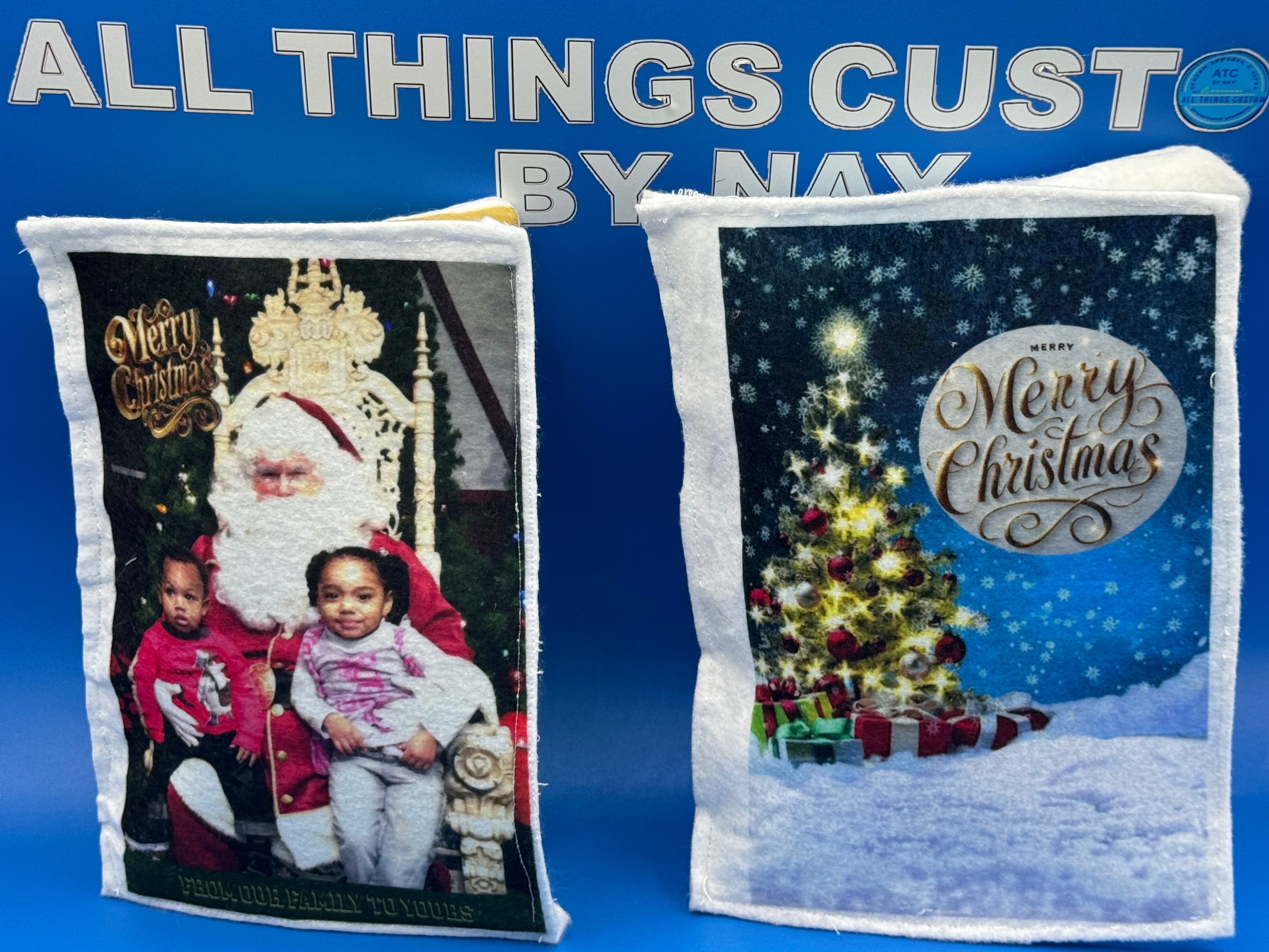 “Cozy Greetings: Christmas Card Pillows”