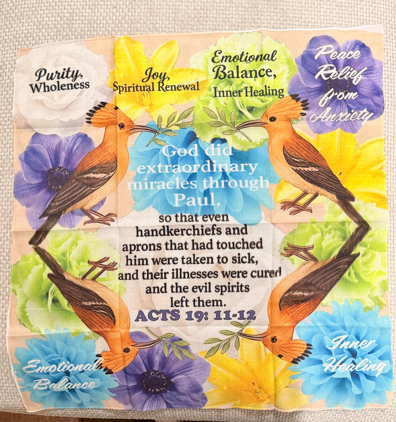 Pre-Made Prayer Scarfs