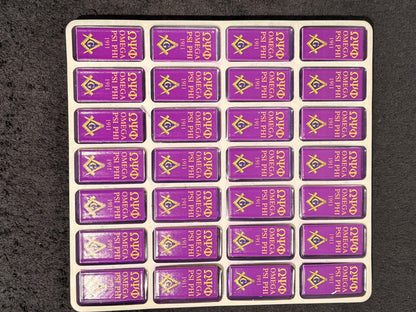 Custom Greek-Inspired Domino Set – Luxury Personalized Dominoes