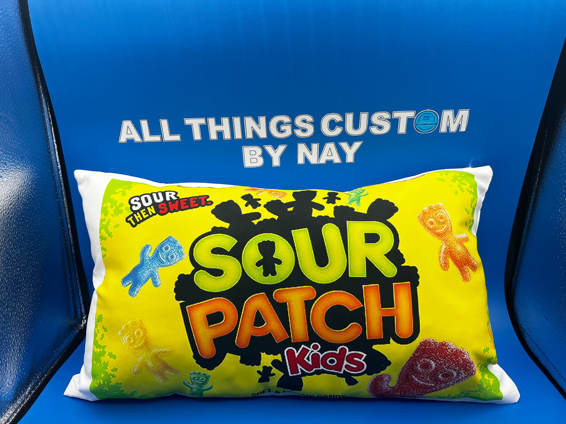 Sour Patch Kids Pillow