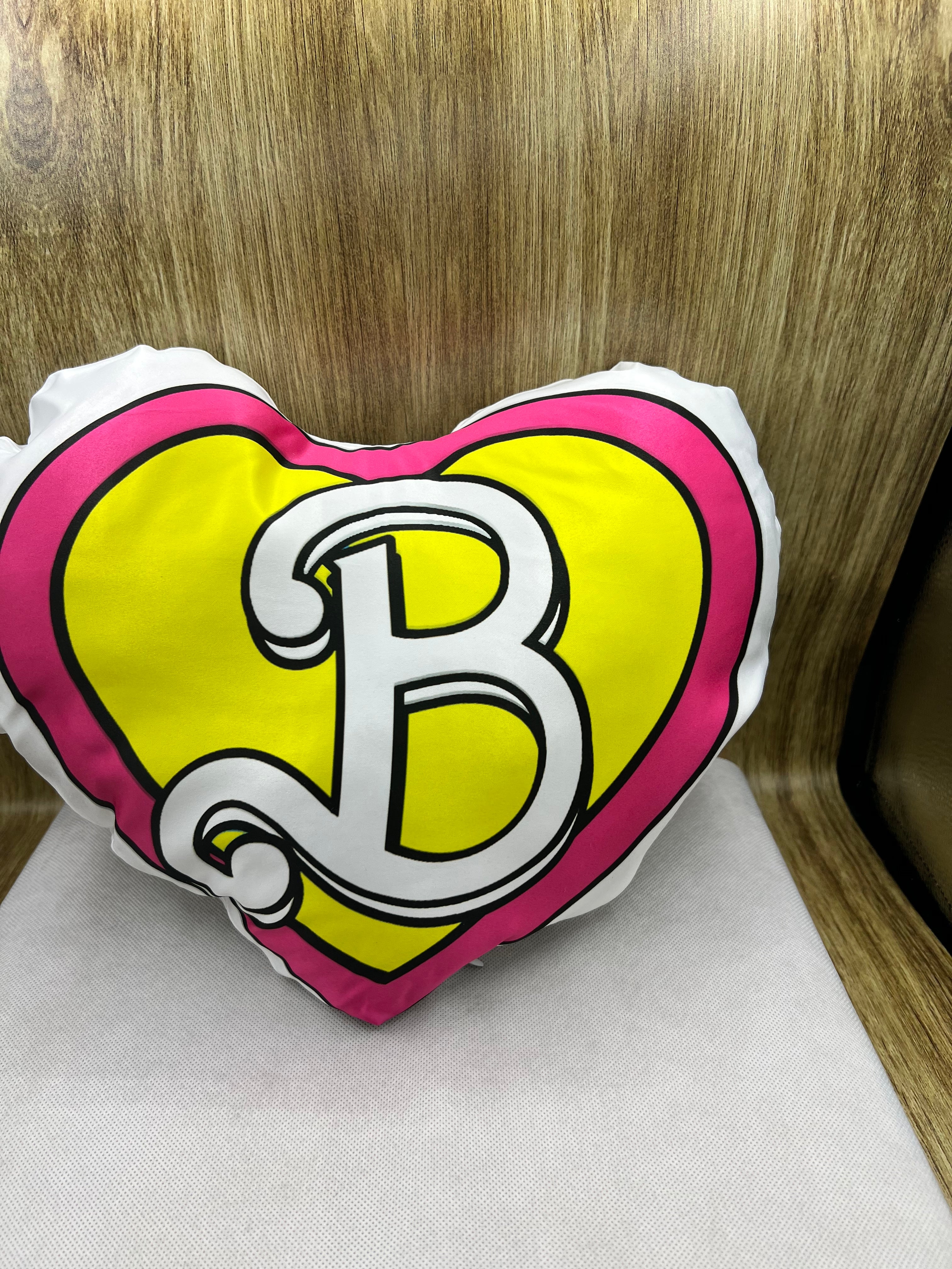 Barbie Heart Shaped Pillow Style 