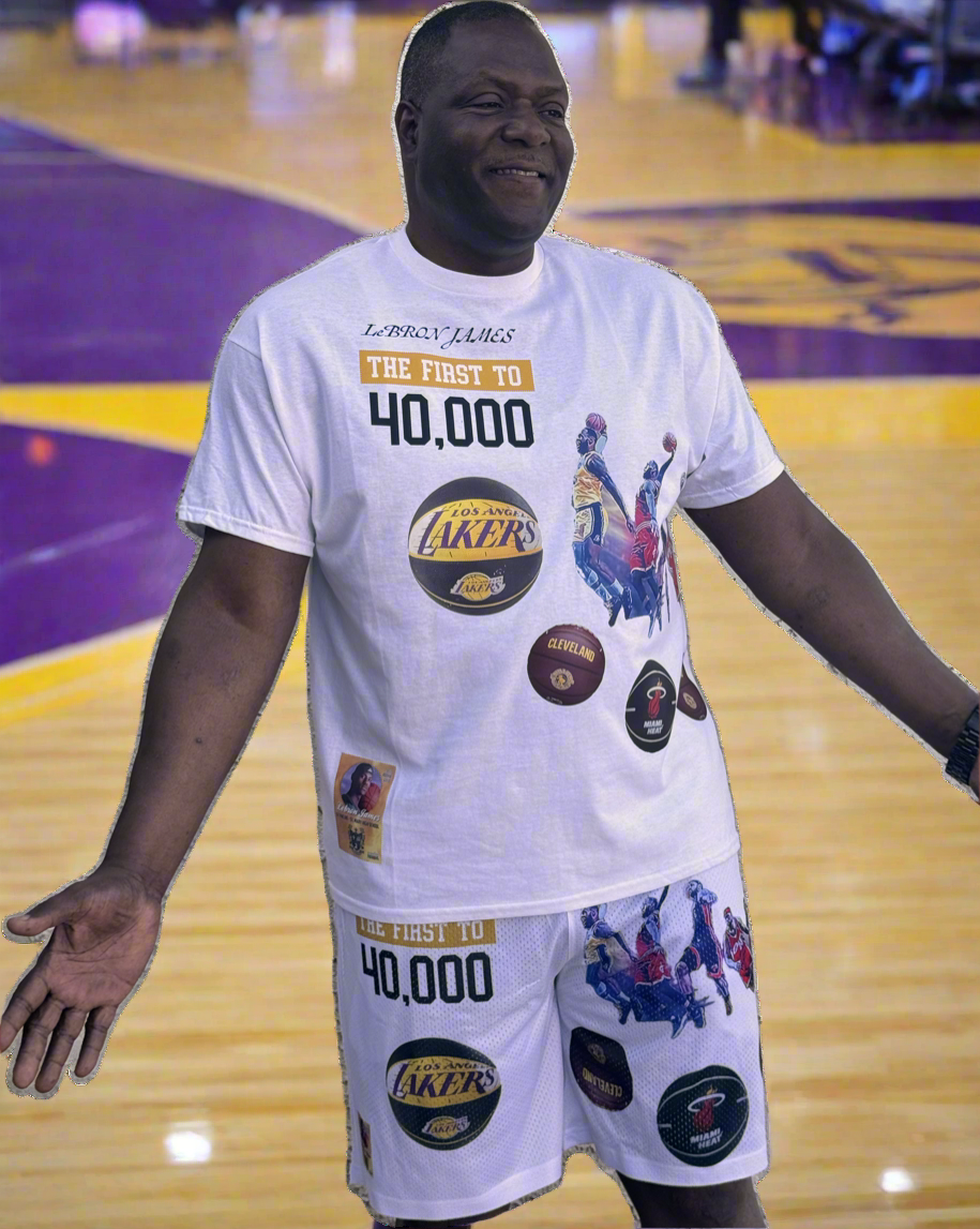 LeBron James “First to 40,000” Tribute Set – Limited Edition Two-Piece Outfit