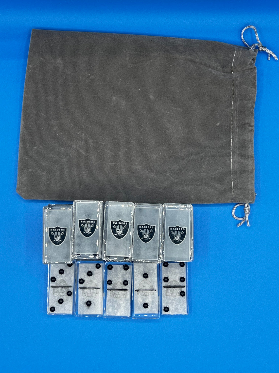 Dominoes with Raiders Custom Design