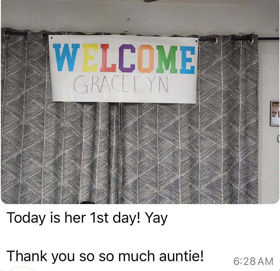 Custom Welcome Banner