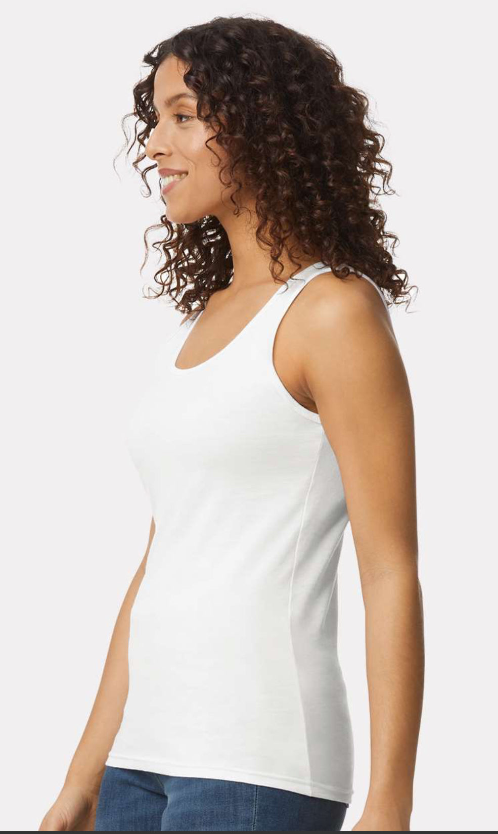 Women’s Racerback Tank – Soft Cotton-Blend Activewear Top