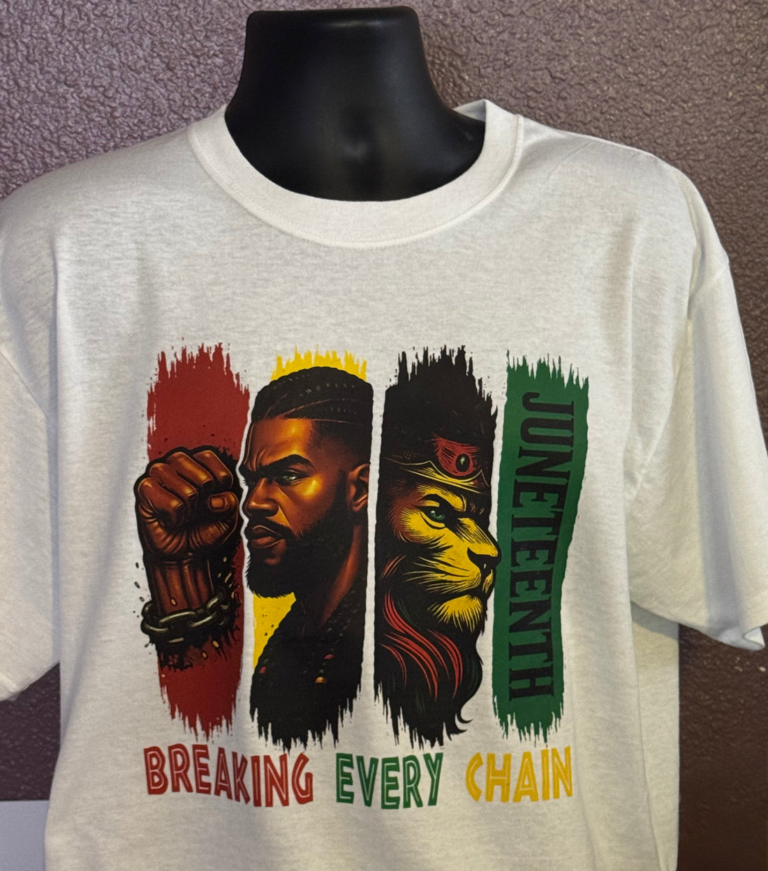 Juneteenth “Breaking Every Chain” Power Tee