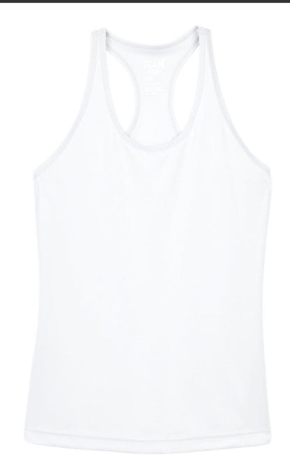 Women’s Racerback Tank – Soft Cotton-Blend Activewear Top