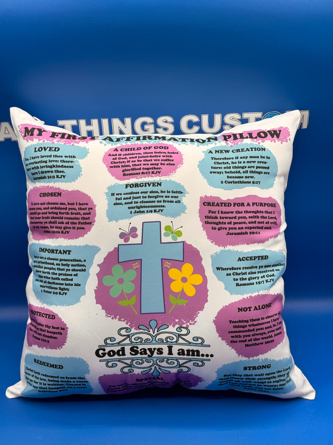 My First Affirmation Pillow