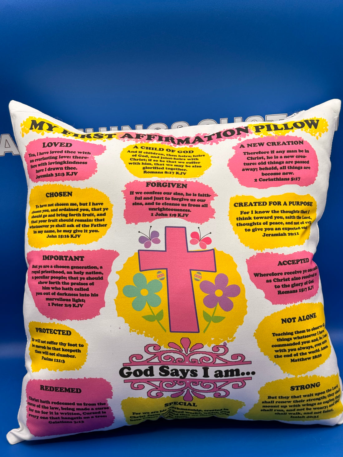 My First Affirmation Pillow