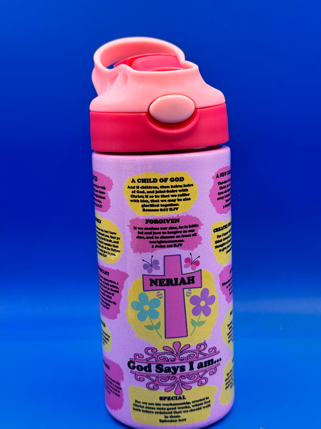 12 oz. Kids Water Bottle/Sippy Cup