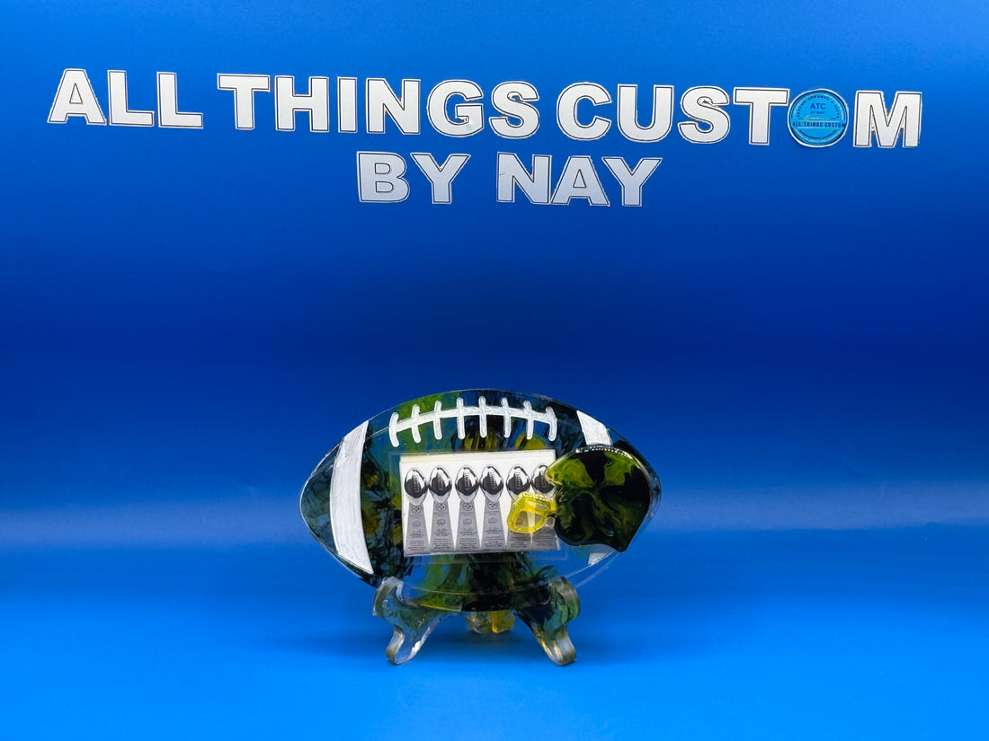 Custom Resin Football Display