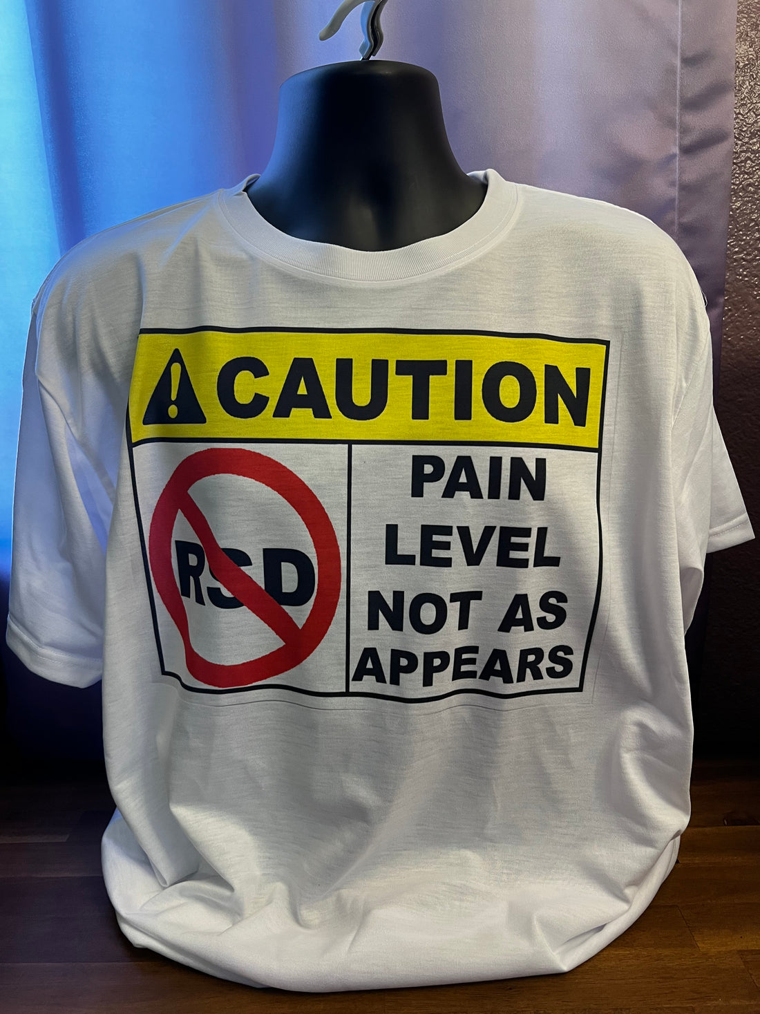 T-Shirt with “RSD Caution”