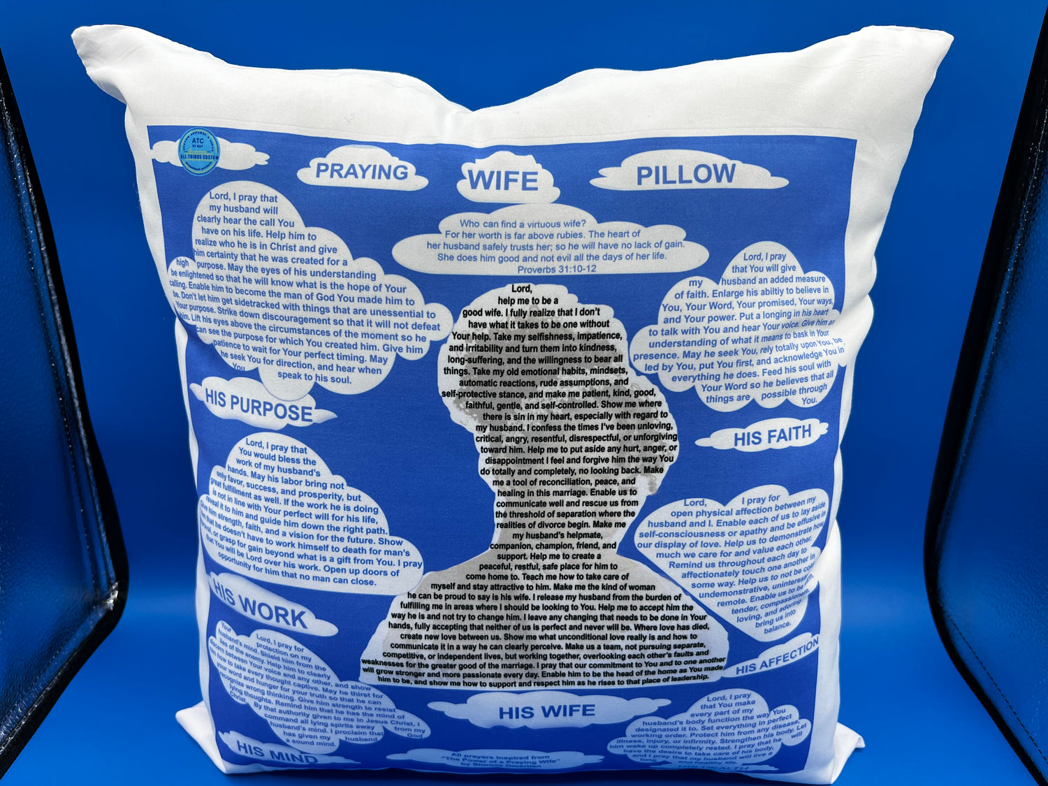 Praying Wife Pillow