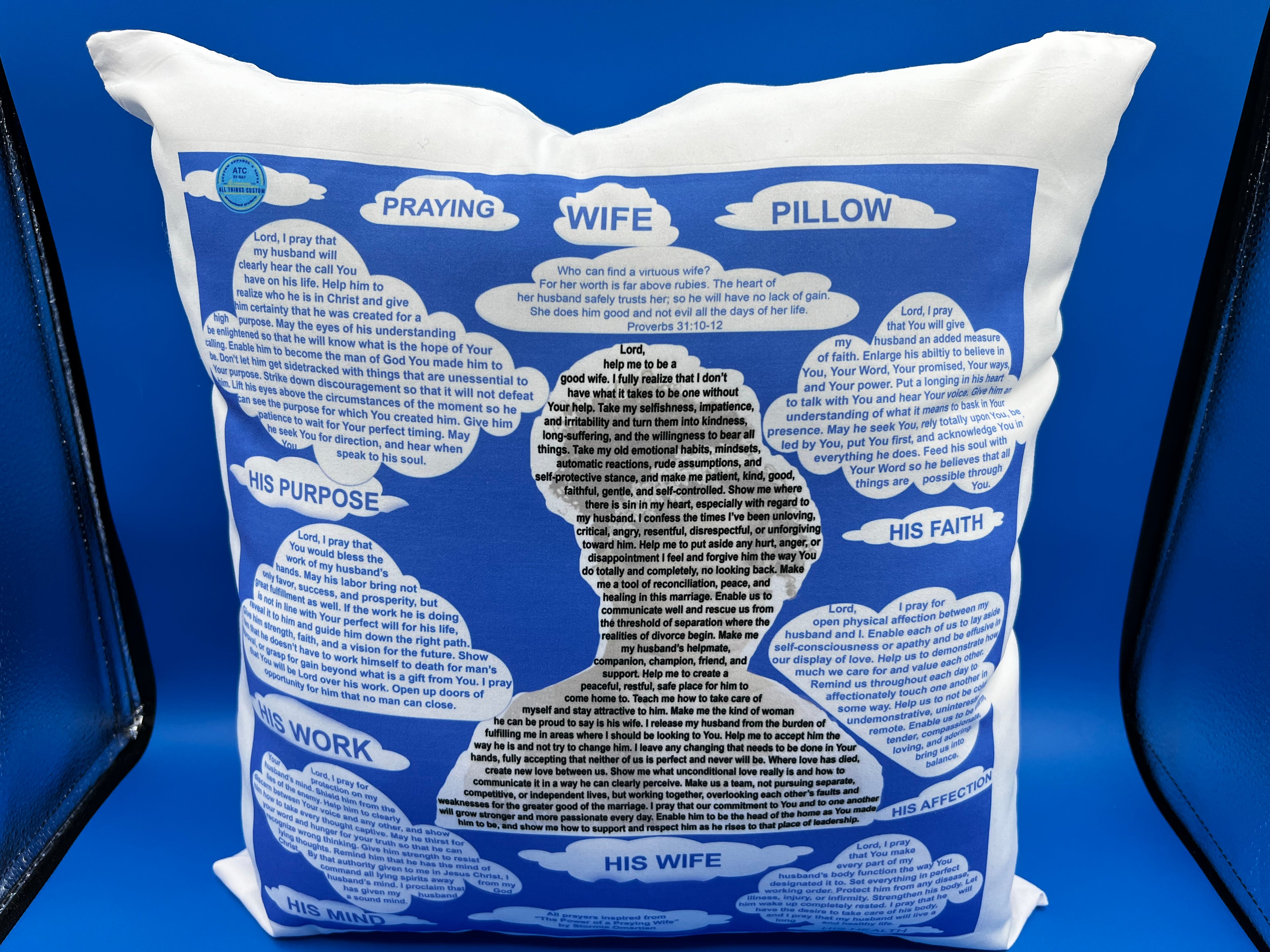 Praying Wife Pillow