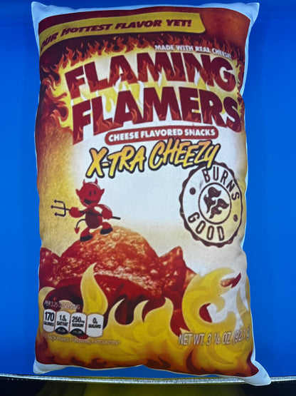 Flaming Flamers Photo Pillow