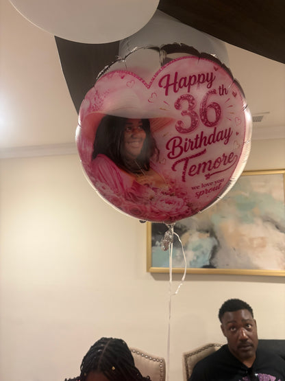 Custom Photo Mylar Balloons