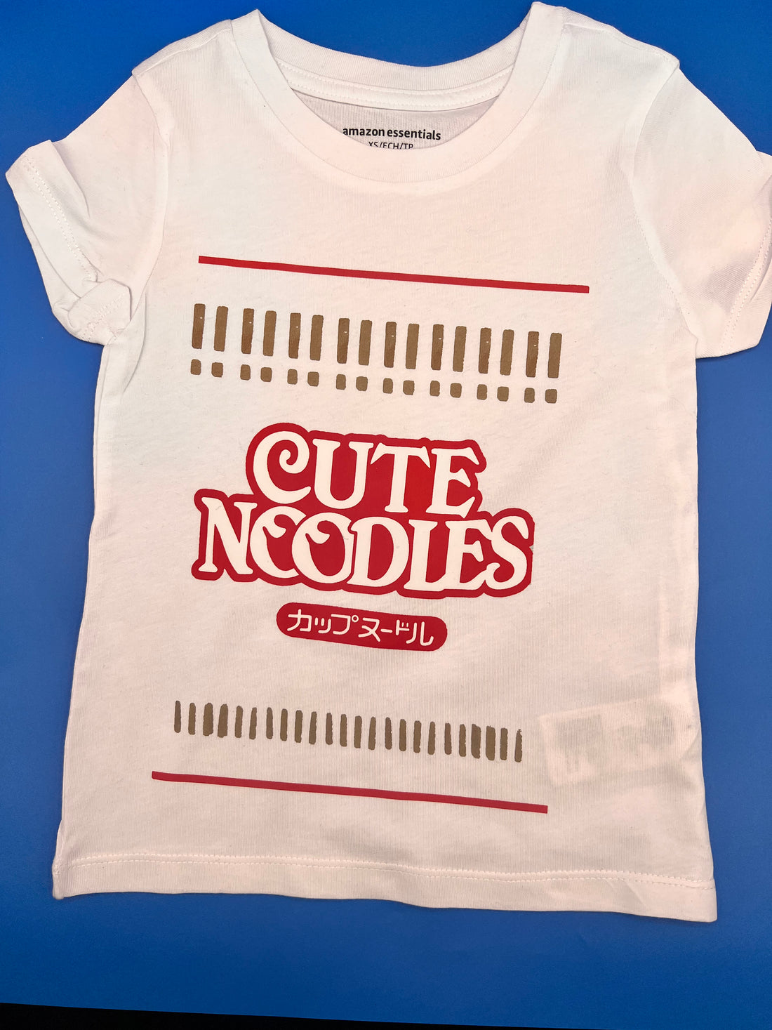 T-shirt with “Cute Noodle” Design
