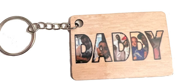 Keychain (rectangle) with Custom Graphics and/or Text