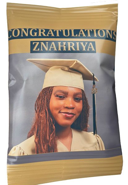 Graduation Potato Chip Wrappers