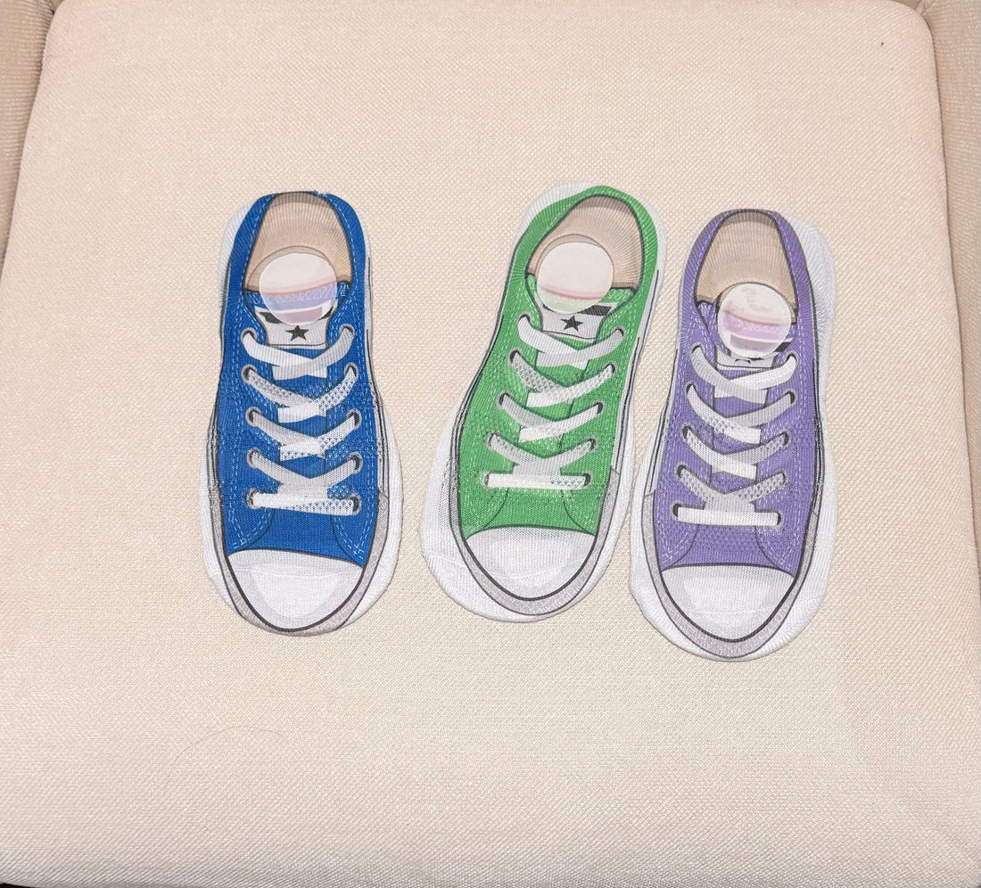 Converse Inspired Ankle Socks