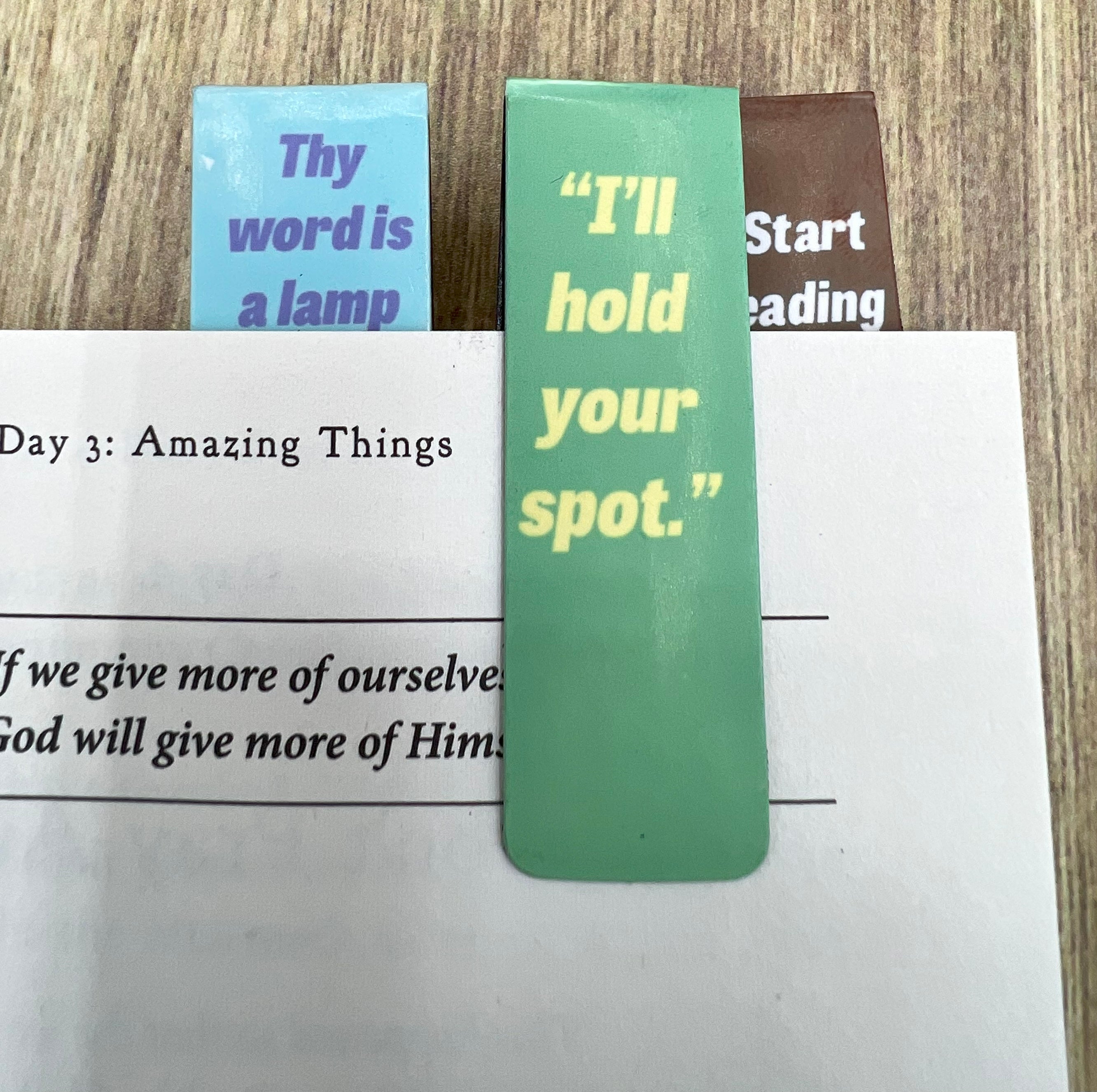 Magnetic Bookmark