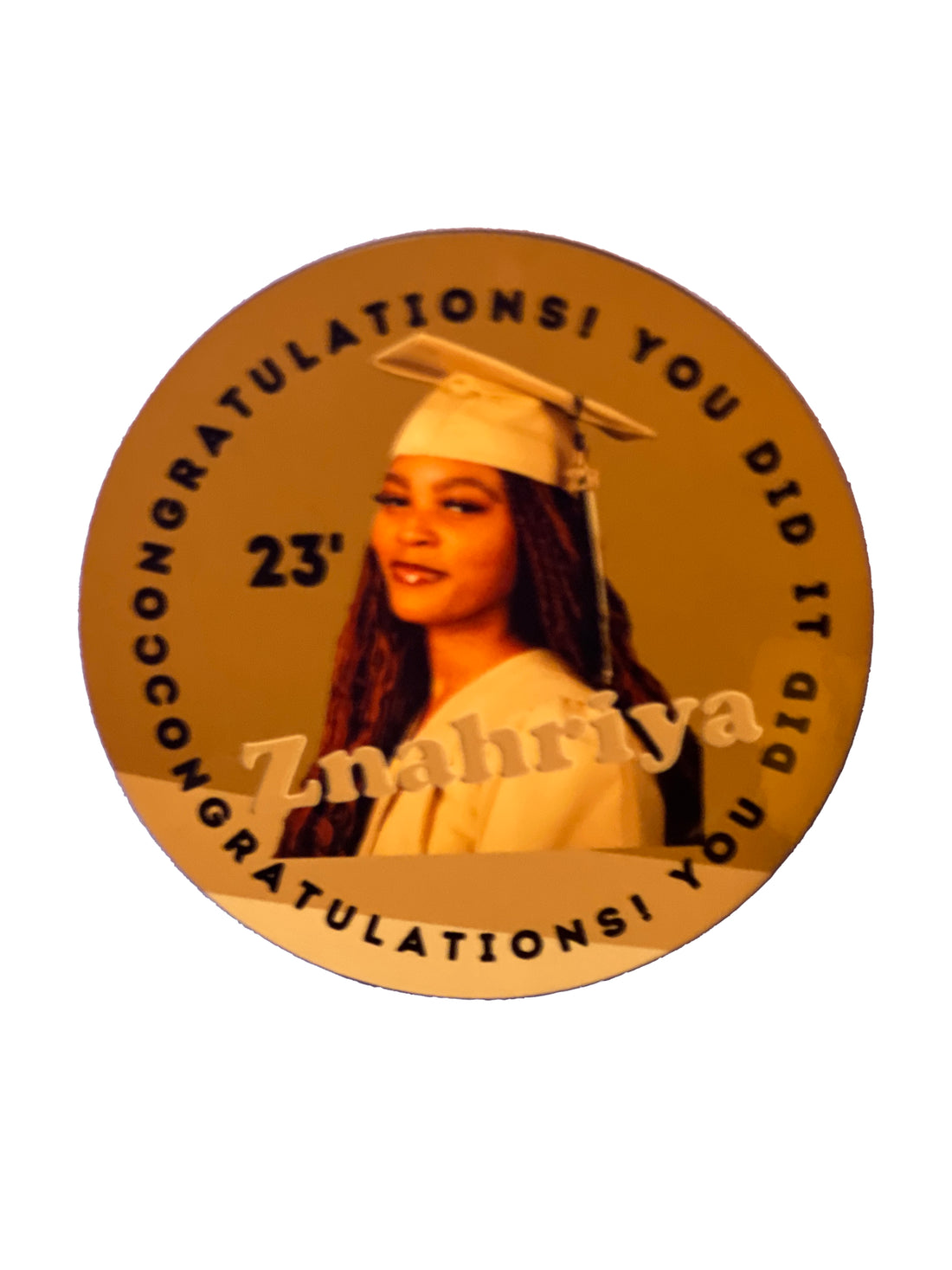 Graduation Button