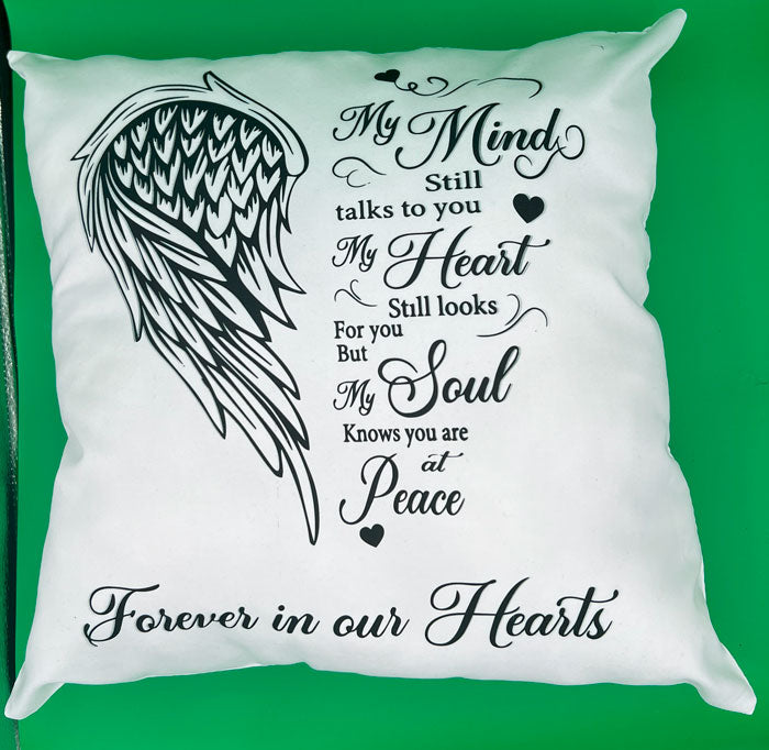 Forever in our Hearts Pillow